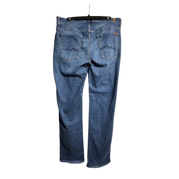 7 For All Mankind Austyn Jeans – Men’s 36 Wardrobe Basic Relaxed Fit Casual - Picture 2 of 10
